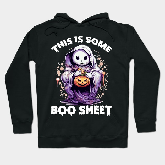 This Is Some Boo Sheet, Halloween Funny Hoodie by AlmaDesigns